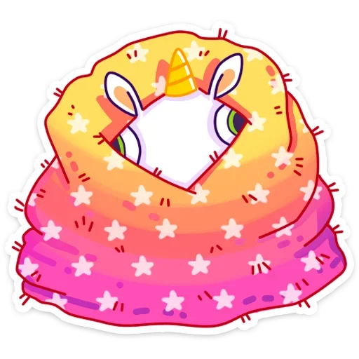 ☺️ Стикер «Единорог Жорка» для Telegram