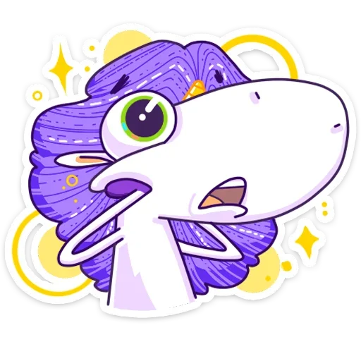 💫 Стикер «Единорог Жорка» для Telegram