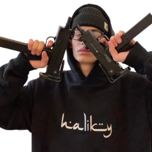 🔫 Стикер «Bushido Zho» для Telegram