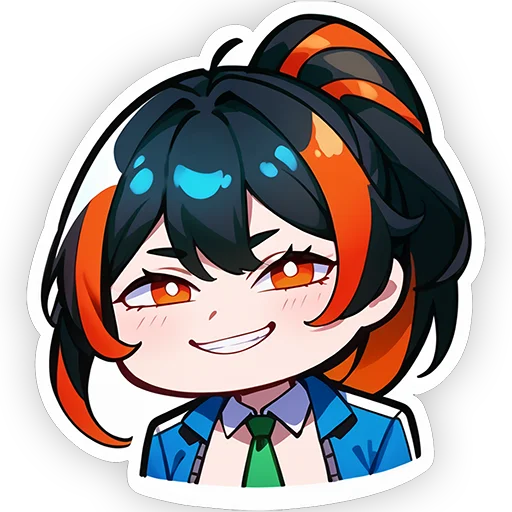 😁 Стикер «Zhu Yuan» для Telegram