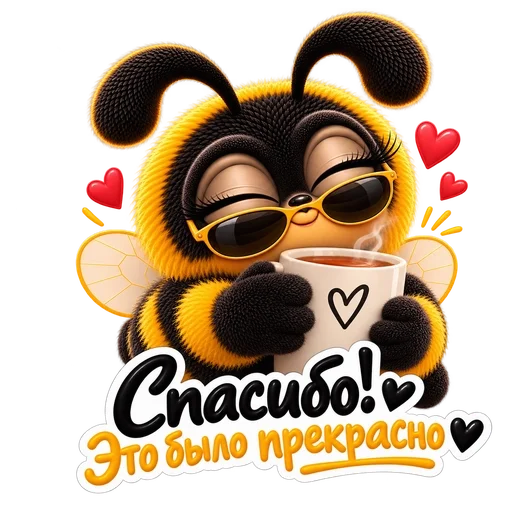 Стикер «Жужандра 🐝» для Telegram