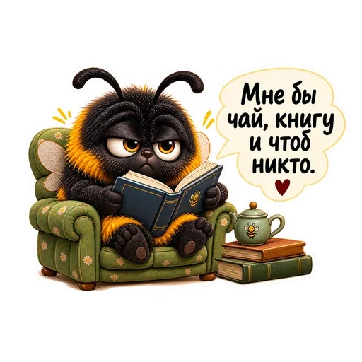 Стикер «Жужандра 🐝» для Telegram