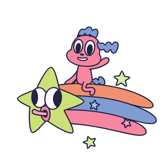 🤩 Стикер «Зибби» для Telegram
