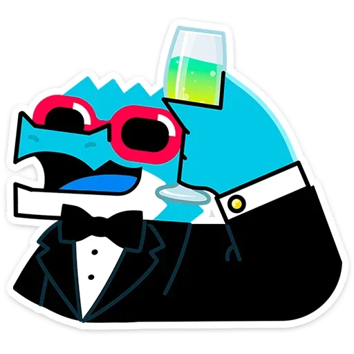 🥂 Стикер «Зилл -» для Telegram