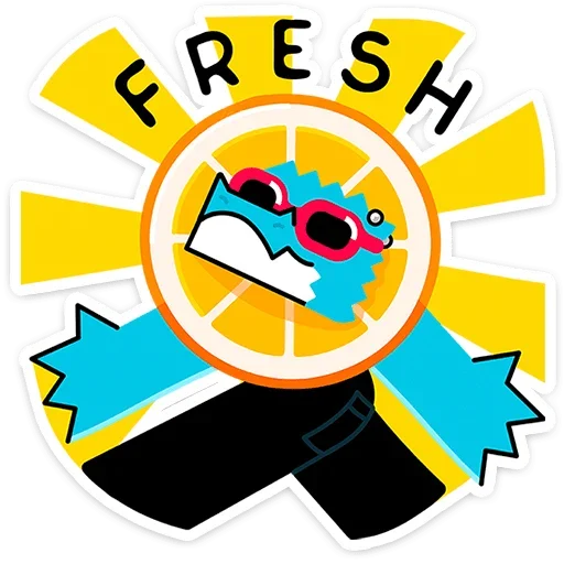 ☀ Стикер «Зилл -» для Telegram