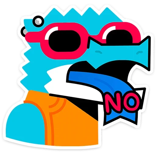 🙅‍♂ Стикер «Зилл -» для Telegram
