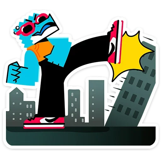 😤 Стикер «Зилл -» для Telegram