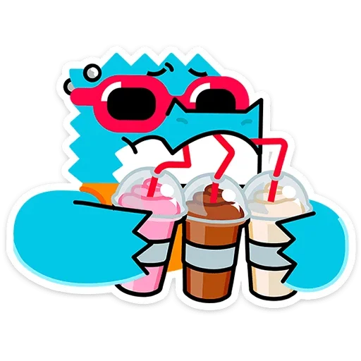 🍹 Стикер «Зилл -» для Telegram