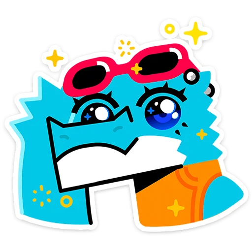 🤩 Стикер «Зилл -» для Telegram