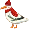 🐦 Эмодзи «зимние брошки» для Telegram