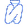 ☺️ Эмодзи «Зимний шрифт» для Telegram