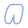 😌 Эмодзи «Зимний шрифт» для Telegram