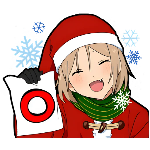 👌 Стикер «Зимний-кун» для Telegram