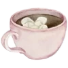 ☕️ Эмодзи «Кутайся в зиму» для Telegram