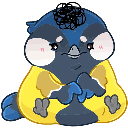 🐥 Эмодзи «Зиня» для Telegram
