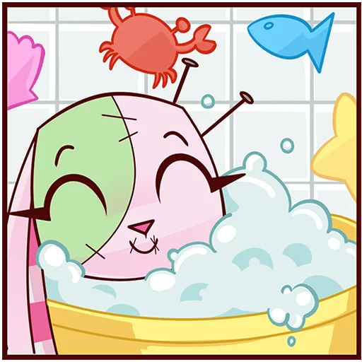 🛁 Стикер «Зип Без Текста» для Telegram