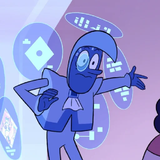 😖 Стикер «Zircons Steven Universe» для Telegram