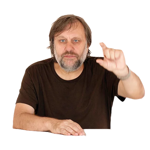 Стикерпак «Slavoj Zizek» для Telegram — обложка