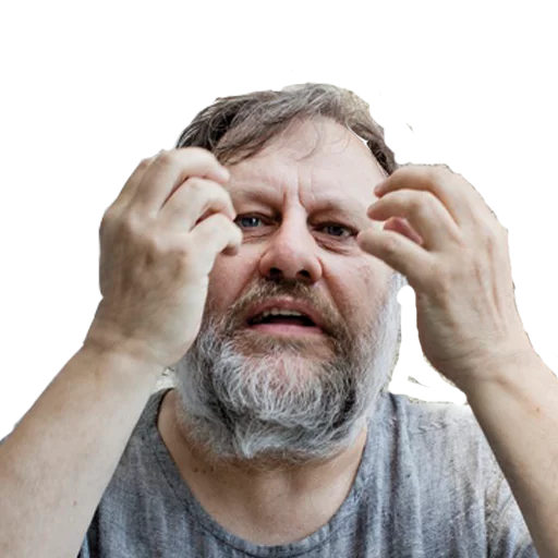 😡 Стикер «Slavoj Zizek» для Telegram