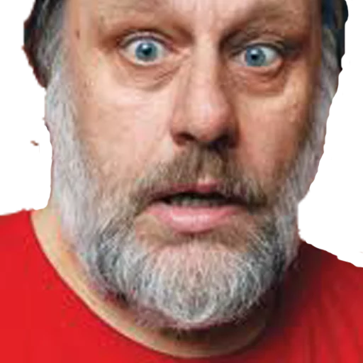 😮 Стикер «Slavoj Zizek» для Telegram