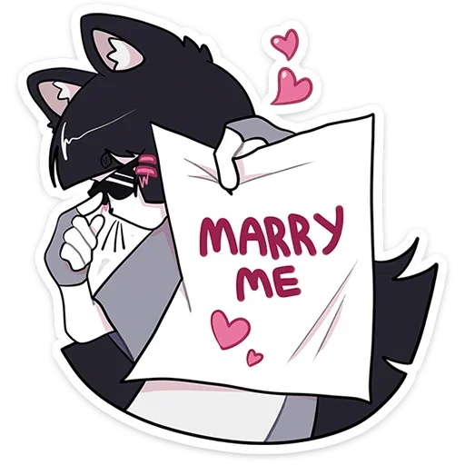 ❤ Стикер «Зизи без надписей» для Telegram
