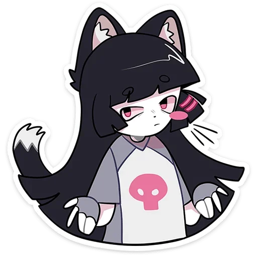 🤷‍♀ Стикер «Зизи без надписей» для Telegram