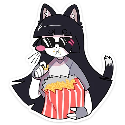 🍿 Стикер «Зизи без надписей» для Telegram