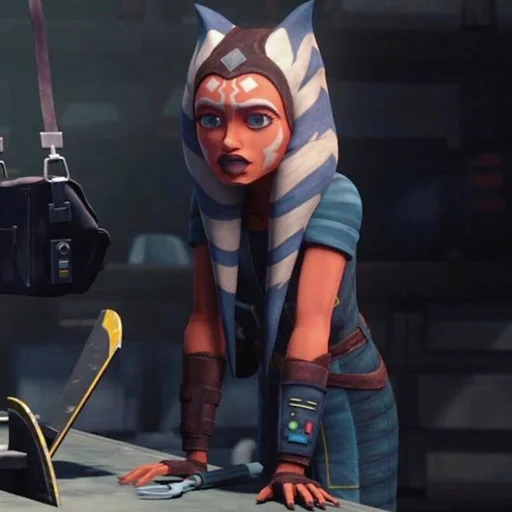 🧊 Стикер «Ahsoka Tano» для Telegram
