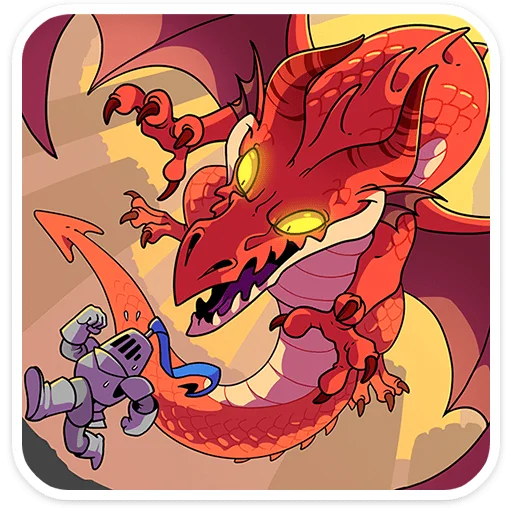 🐉 Стикер «Злобяка» для Telegram