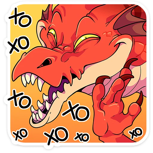 😈 Стикер «Злобяка» для Telegram