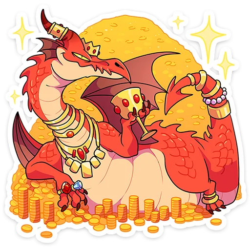 🐉 Стикер «Злобяка» для Telegram