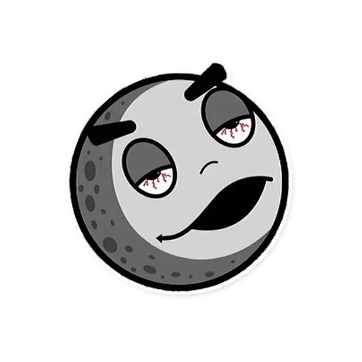😙 Стикер «Moodiness» для Telegram
