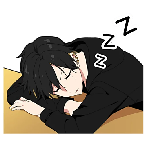 😴 Стикер «Злой-кун 2» для Telegram