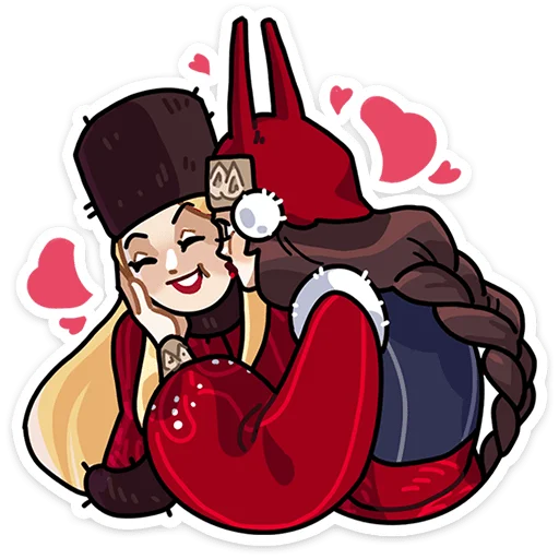 😘 Стикер «Боярыня Злослава» для Telegram