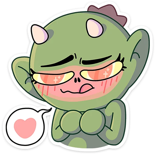 🥰 Стикер «Злыдница» для Telegram