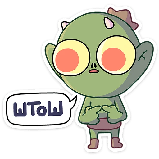 🥺 Стикер «Злыдница» для Telegram