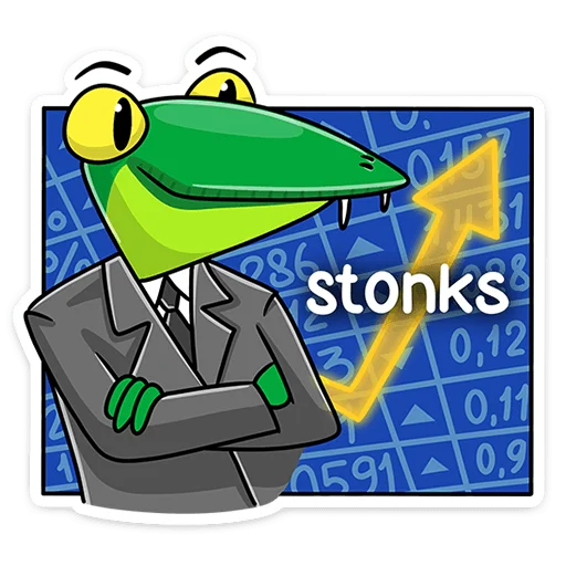 🙂 Стикер «Змеян Водолеевич» для Telegram
