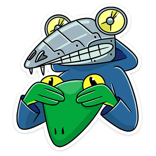 😅 Стикер «Змеян Водолеевич» для Telegram