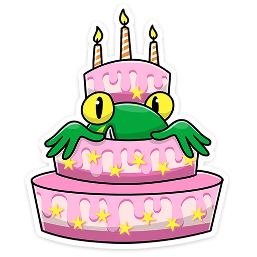 🎂 Стикер «Змеян Водолеевич» для Telegram
