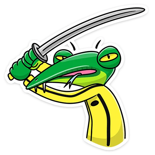 ⚔️ Стикер «Змеян Водолеевич» для Telegram