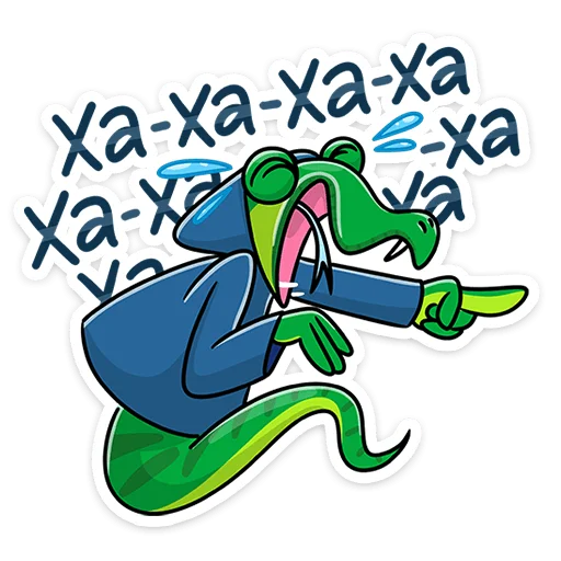 😂 Стикер «Змеян Водолеевич» для Telegram