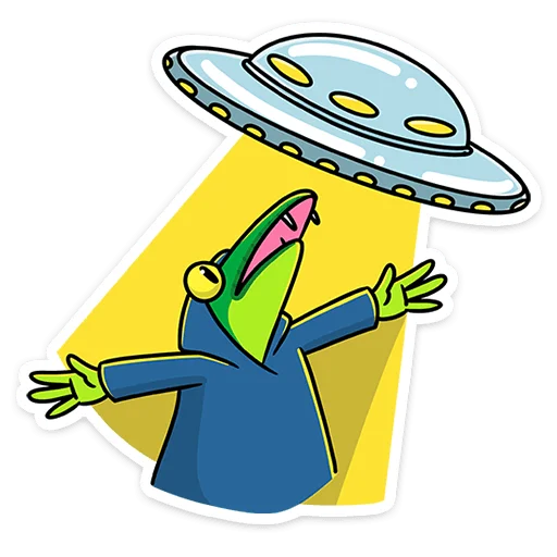 🛸 Стикер «Змеян Водолеевич» для Telegram