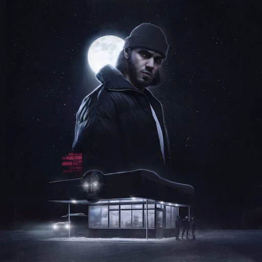 🌑 Стикер «Mnogoznaal Многознал» для Telegram