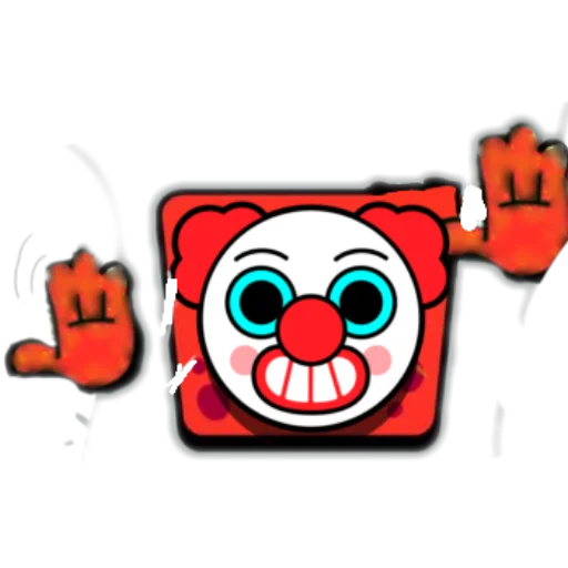 🤡 Стикер «Значки губки боба» для Telegram