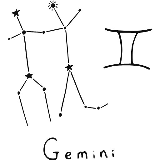 Стикер 16 Zodiac Icons
