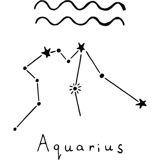 Стикер 24 Zodiac Icons
