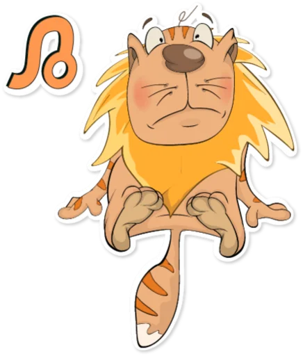 ♌️ Стикер «Zodiacat» для Telegram