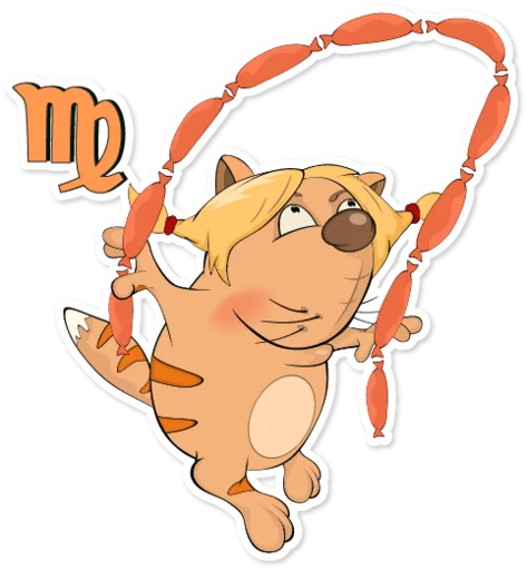 ♍️ Стикер «Zodiacat» для Telegram