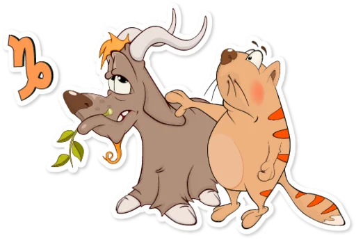 ♑️ Стикер «Zodiacat» для Telegram