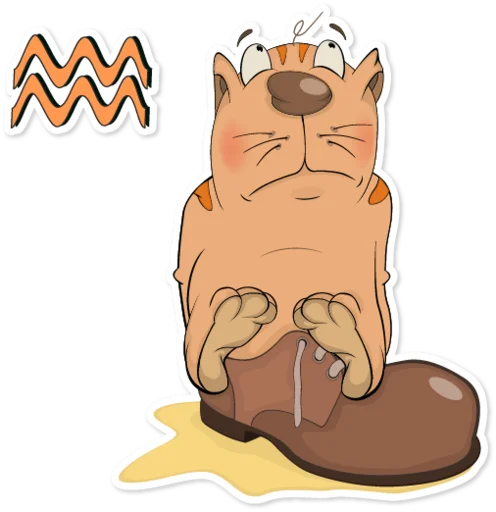 ♒️ Стикер «Zodiacat» для Telegram